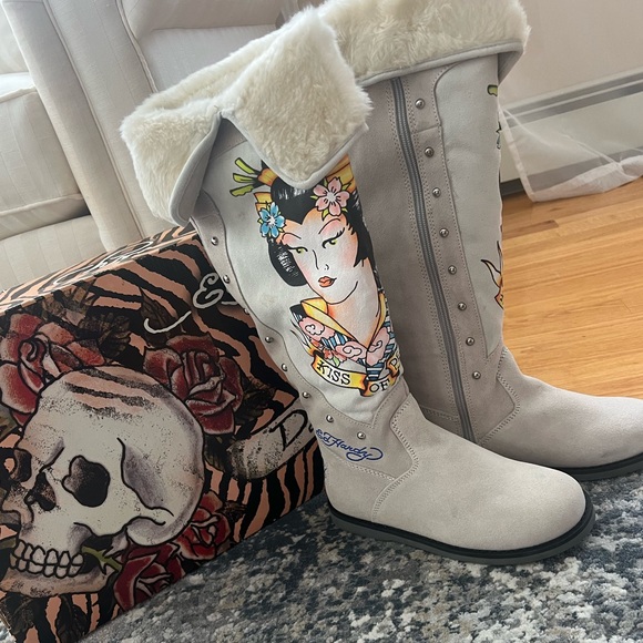 Ed Hardy Boots - Picture 3 of 6
